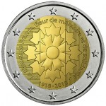 França 2€ Cornflower de França 2018